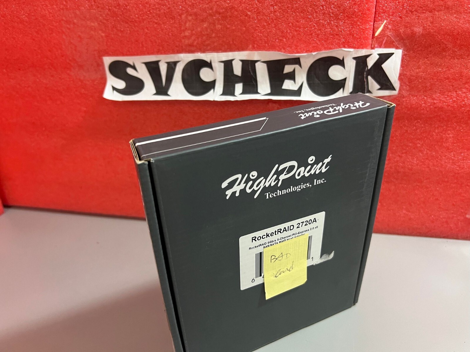 HighPoint TECHNOLOGIES RocketRAID 2720A 8-6GB/s SAS Port Raid HBA