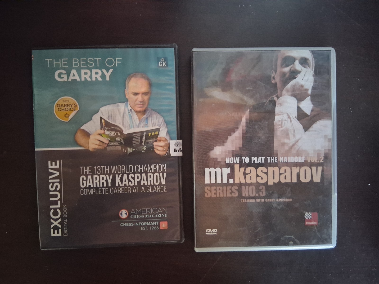 Garry Kasparov Chess Software 2-Pack - The Best of Garry & Najdorf Vol. 2 DVD