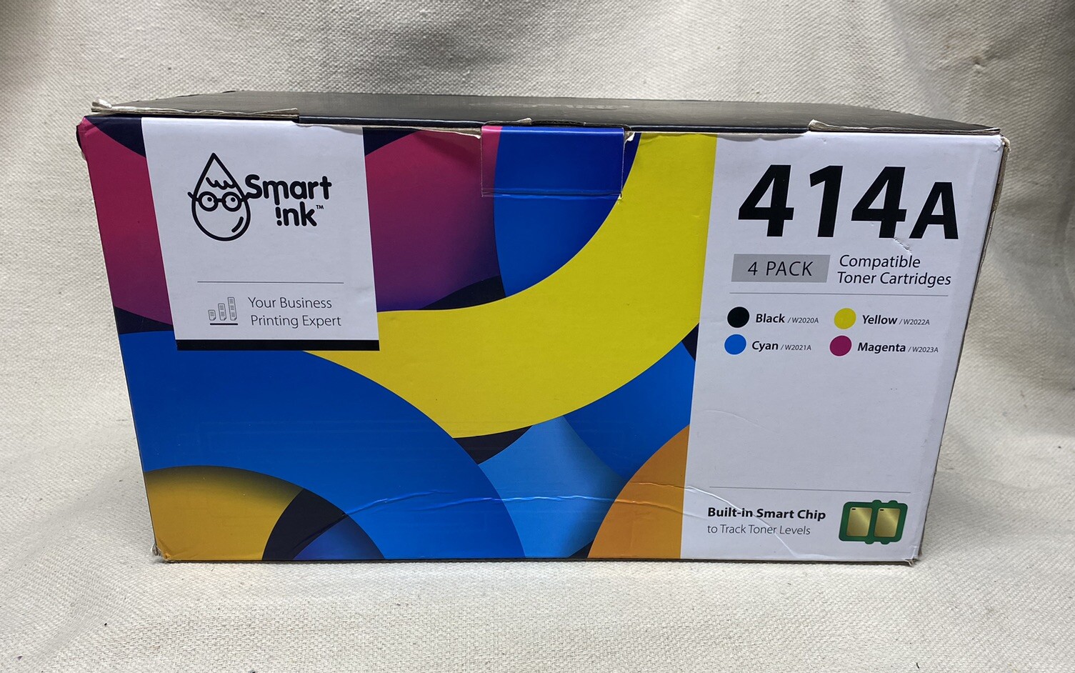 Smart Ink Toner Cartridge Replacement for HP 414A 414 A with Built-in Chip