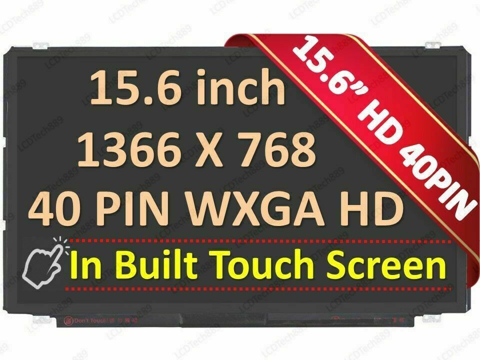 LAPTOP LCD SCREEN FOR HP TouchSmart 15T-R100 15.6 WXGA HD 15Z-G000 15Z-G100 
