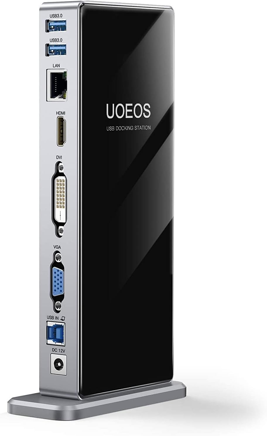 UOEOS USB Docking Station 13-in-1 Triple Display USB 3.0/USB-C Laptop Dock 3903