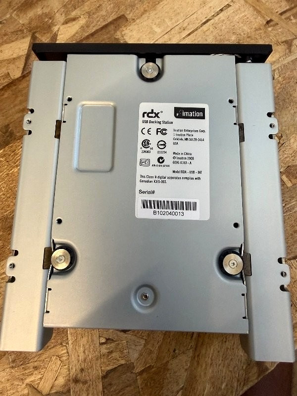 Imation RDX USB Internal Docking Station RDX-USB-INT (19A-B3)