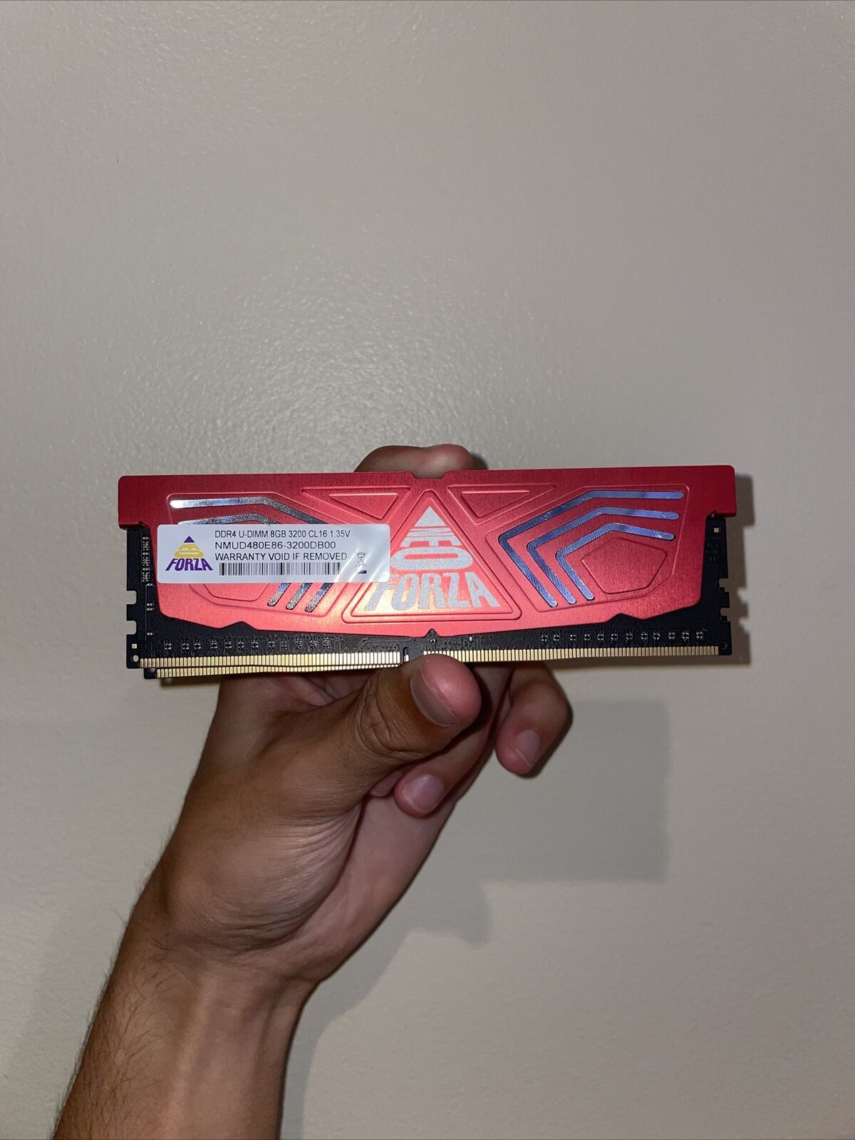 Neo Forza DDR4 3200MHz Ram (8gb stick) (plus 1 for parts, read desc)