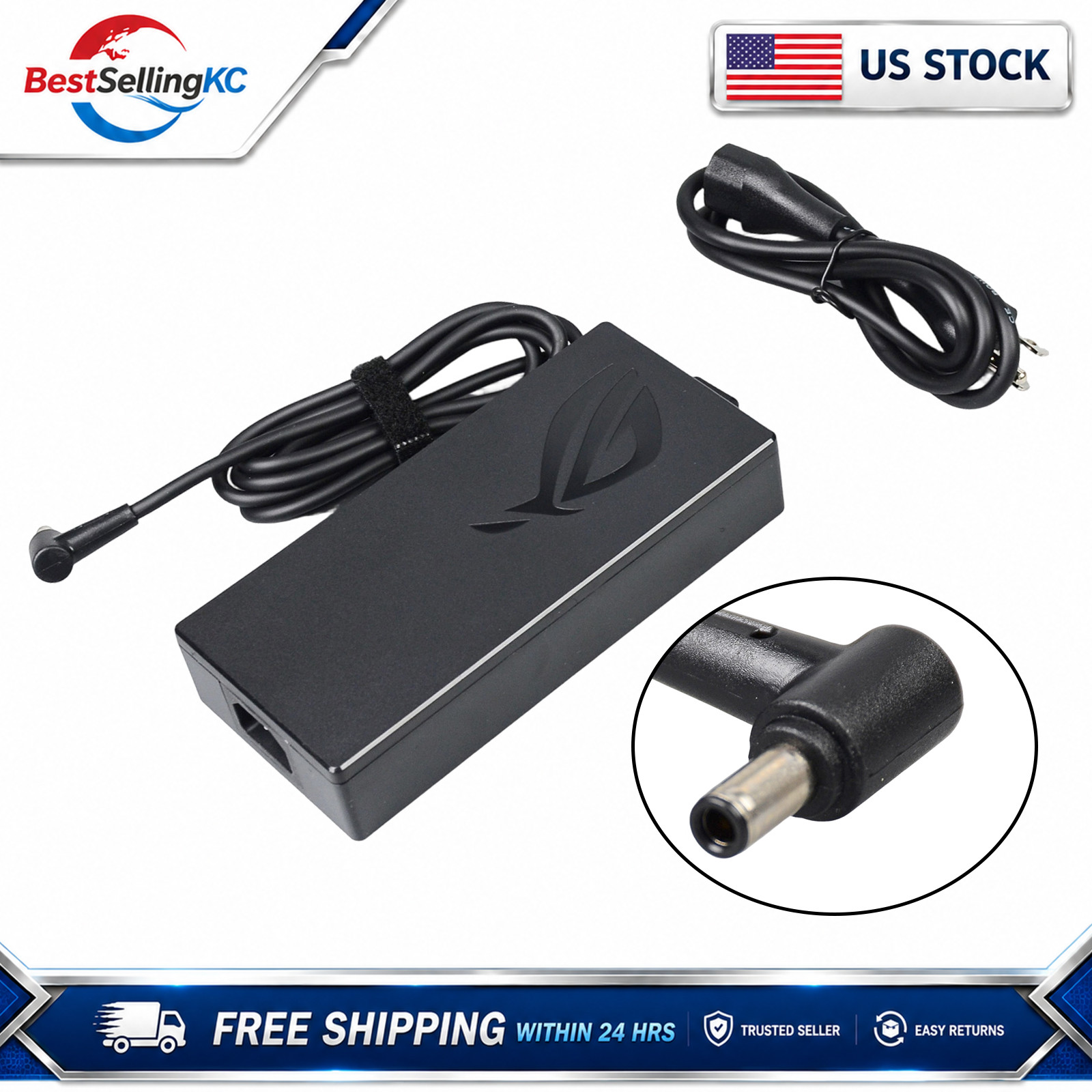 180W 6.0x3.7mm AC Adapter for ASUS ROG Zephyrus G14 GA401 G15 Laptop ADP-180TB H