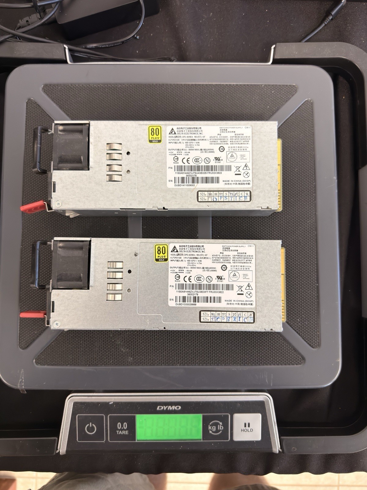 Delta Electronics Switching Power Supply DPS-800RB A 12V 800W Lot Of 2