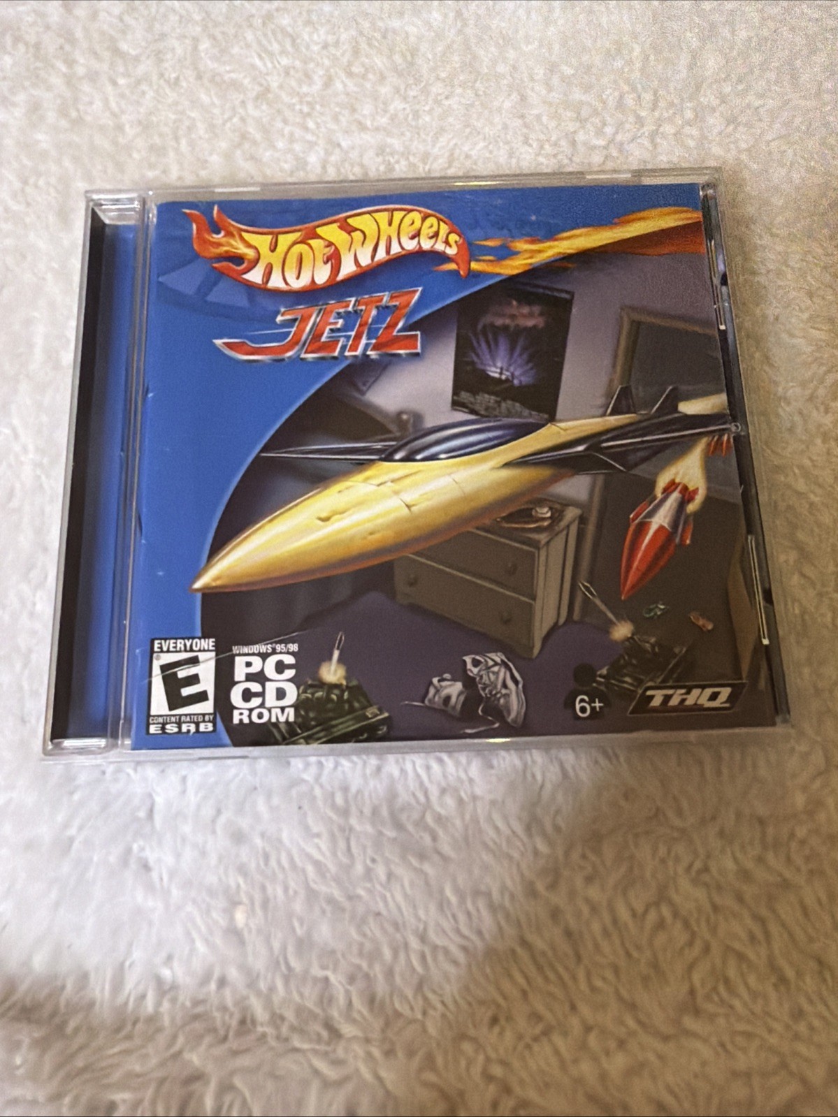Hot Wheels JETZ PC CD ROM Game VTG Game