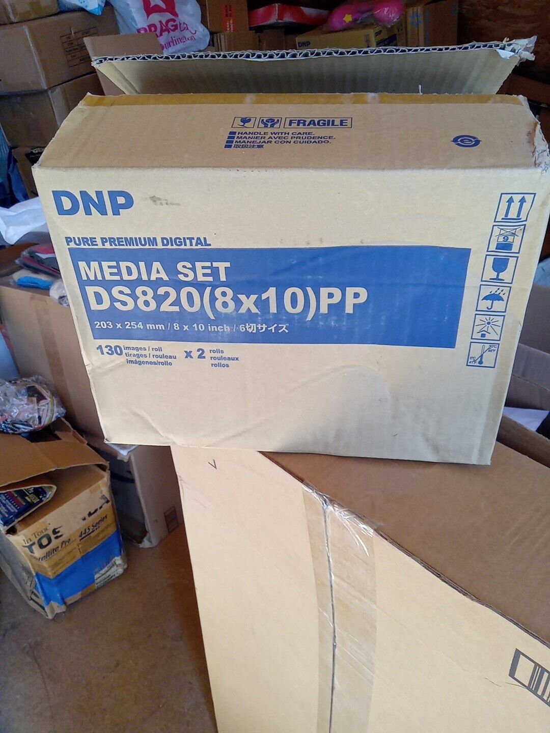 DNP Pure Premium Media for DS820A Printer, 8x10