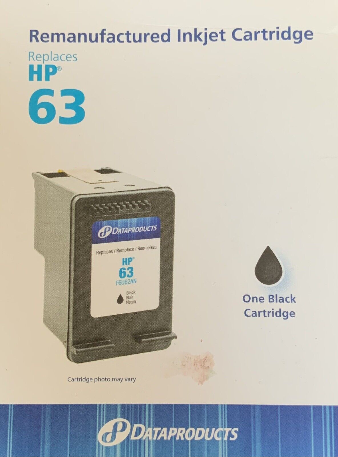 Dataproducts- HP 63 Ink Cartridge 63 - Black