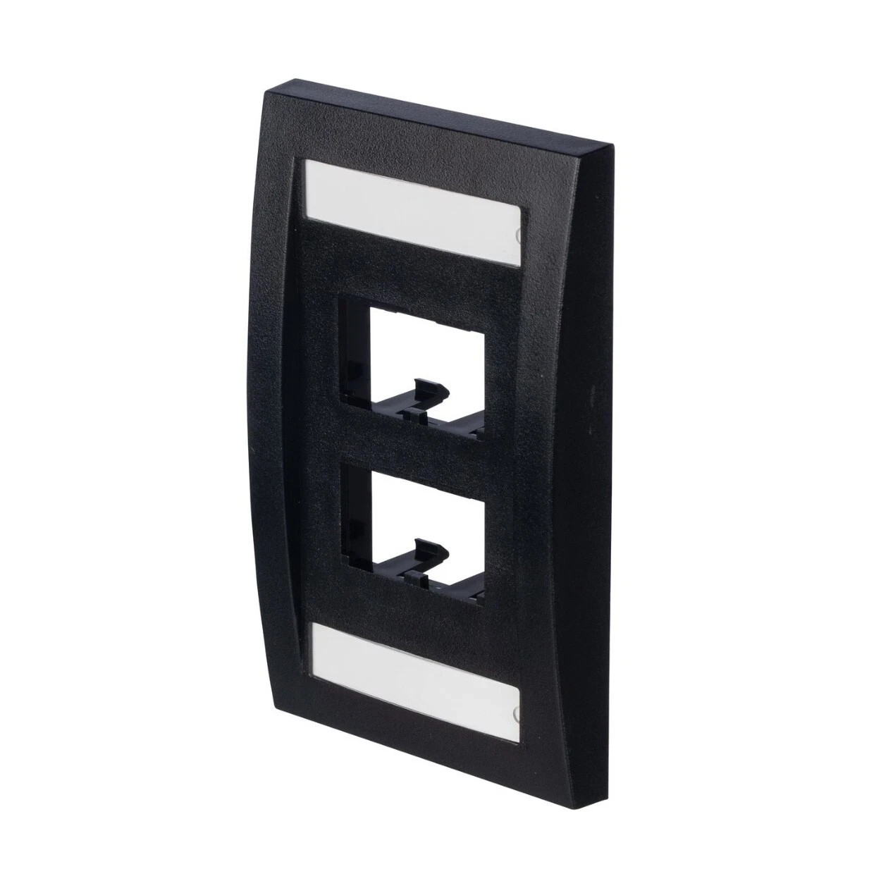 Panduit 4 Port Mini-Com Executive Series Single Gang Faceplate Mount CFPE4BLY