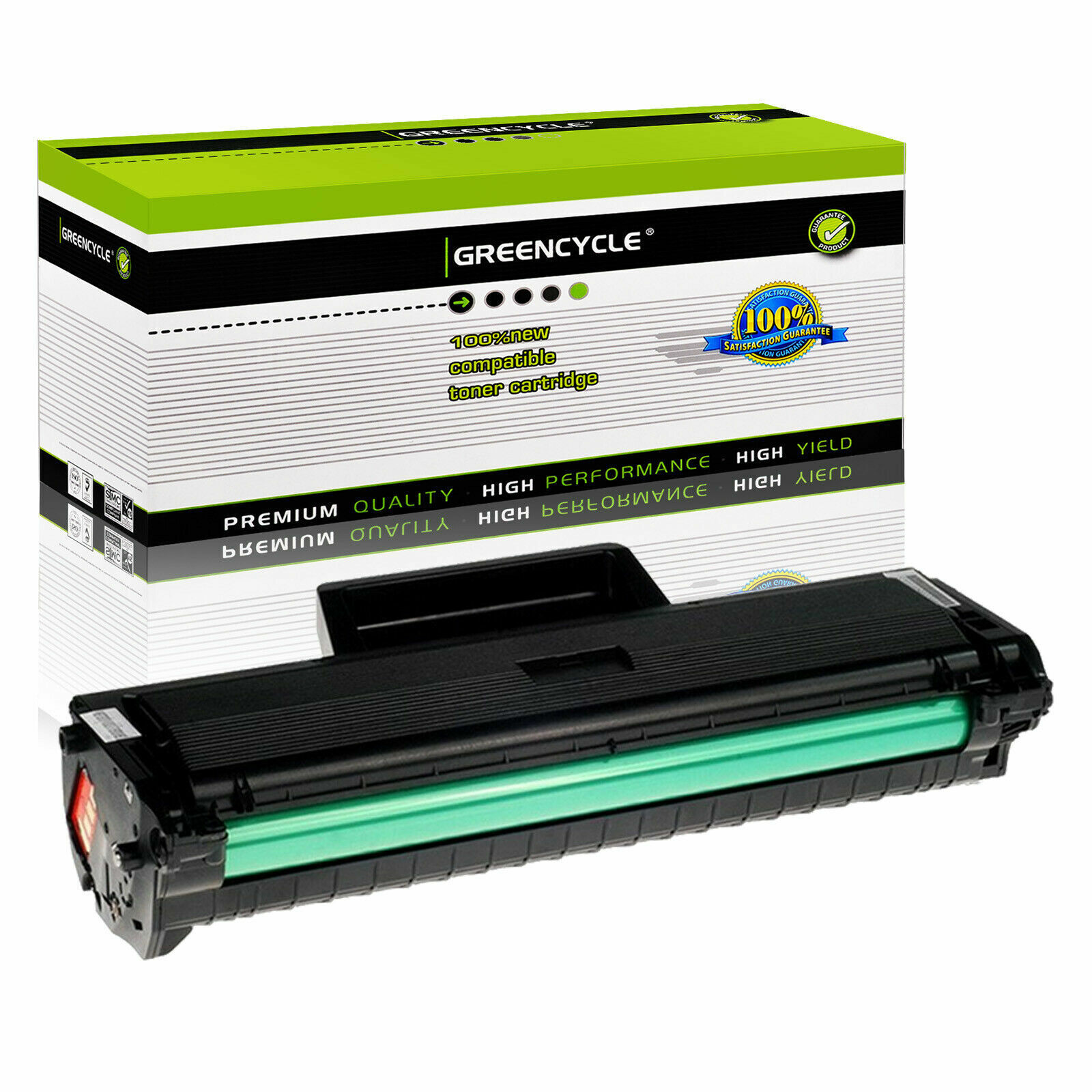 GREENCYCLE MLT-D104S MLT-D104L Toner for Samsung Ml1665 Ml1660 Ml1865w Printer