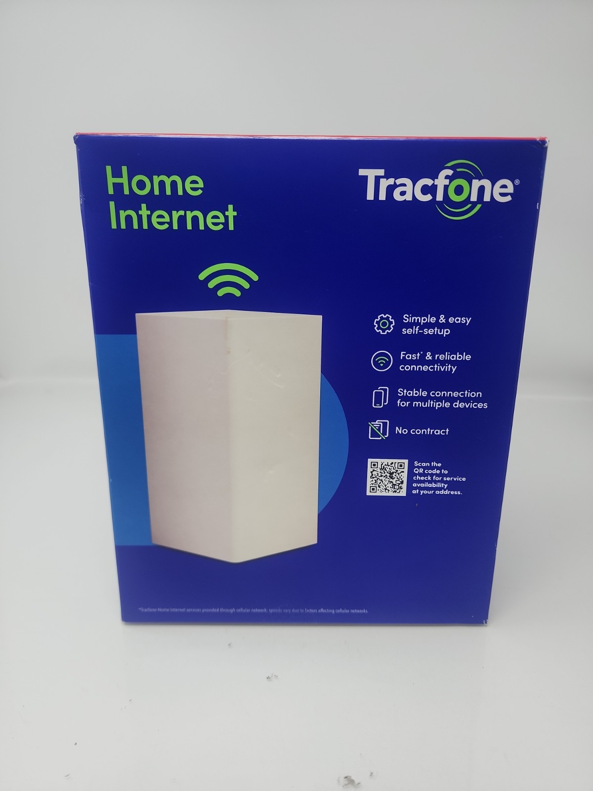 Tracfone Home Internet Router 5G LTE White FWF100V5L Foxconn All-in-One NEW