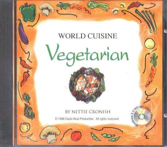 World Cuisine: Vegetarian (PC/MAC-CD-ROM, 1996) for Win/OS2/Mac- New Sealed JC