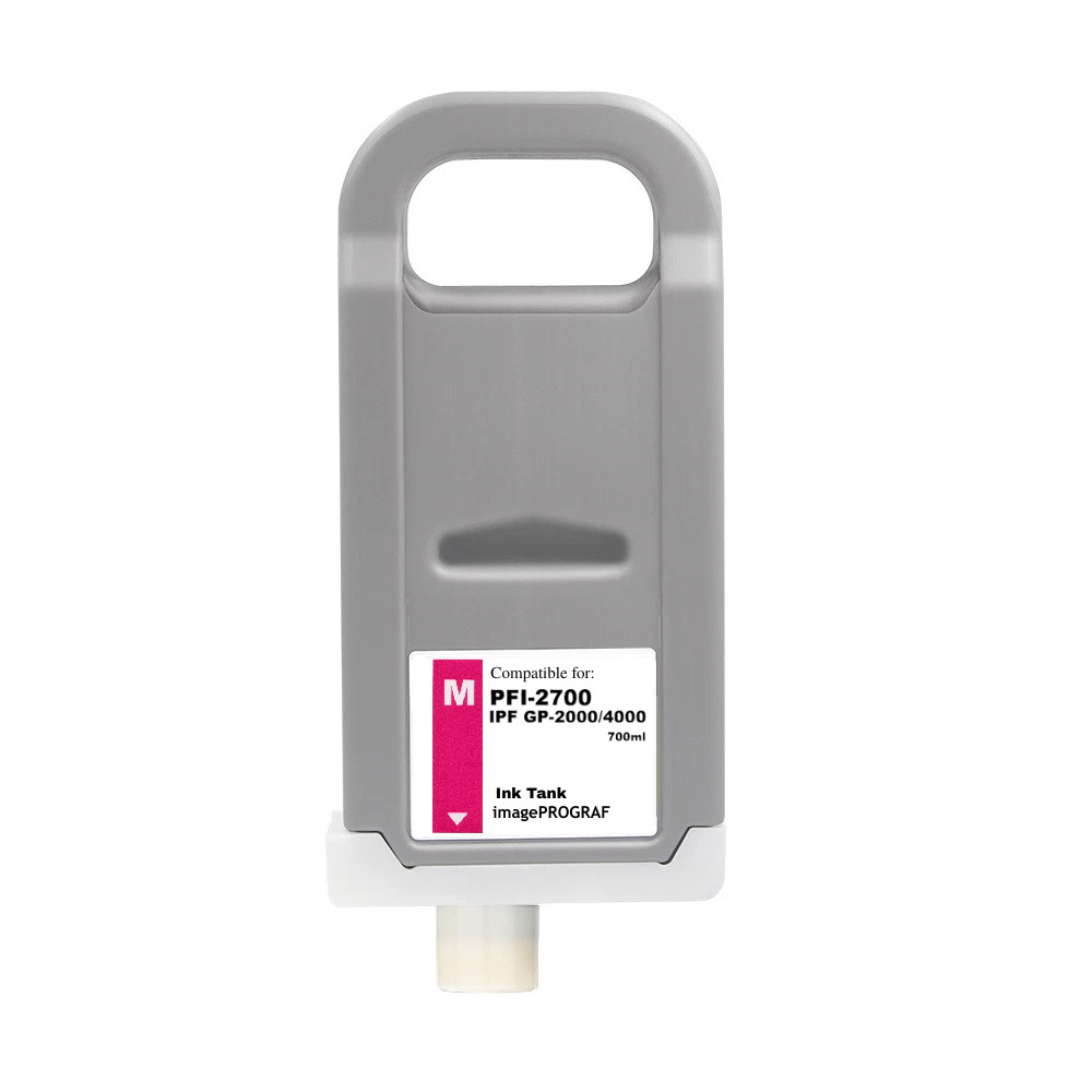 PFI-2700 Magenta Ink Cartridge for Canon IPF GP-2000 GP-4000 PFI2700M