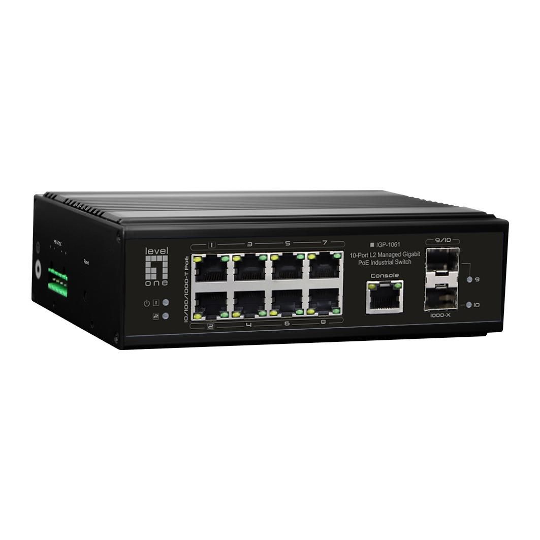 LevelOne IGP-1061 Network Switch Managed L2 Gigabit Ethernet (10/100/1000) ~E~