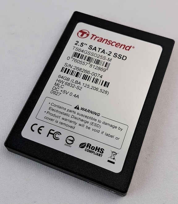 Transcend TS64GSSD25S-M Solid-State Drive