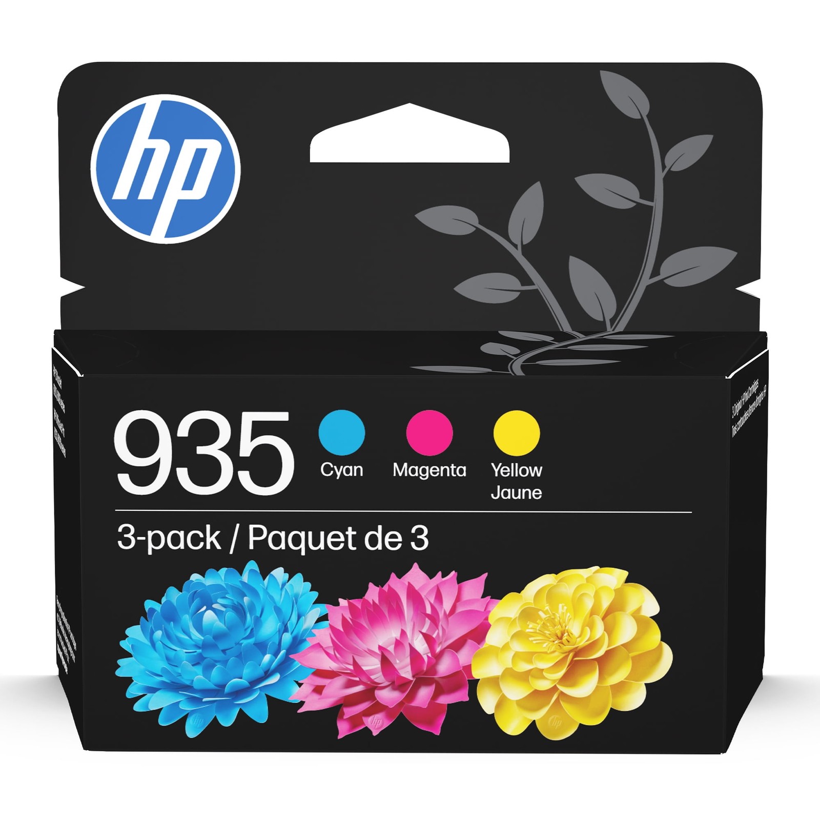 HP 935 CMY Ink Cartridge Combo 3-Pack for HP Printers Original Ink
