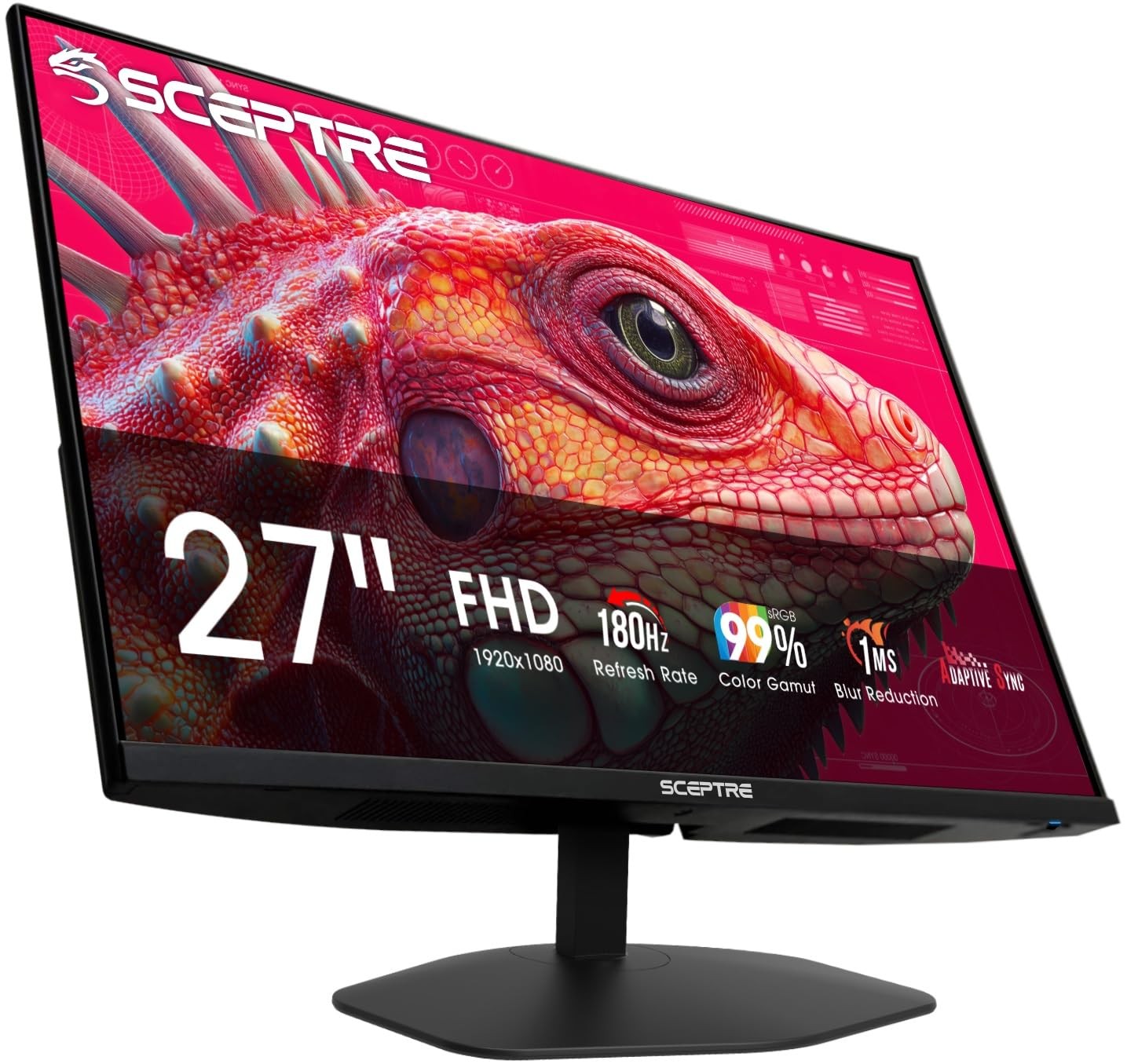 New Sceptre 27-inch Prime Gaming Monitor DisplayPort x2 180Hz HDMI x2 180Hz ...