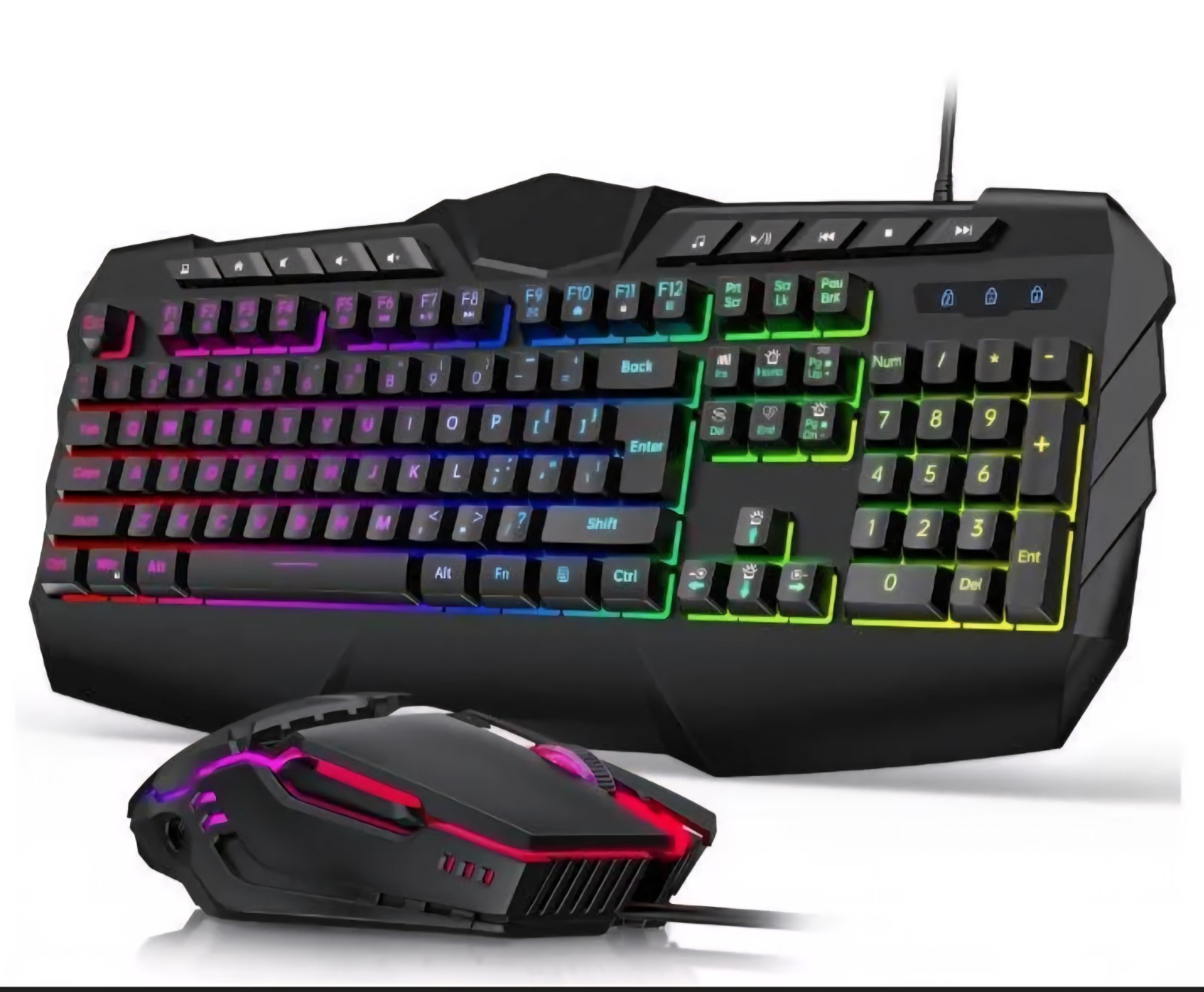 Run Mus Wireless Gaming Keyboard And Mouse