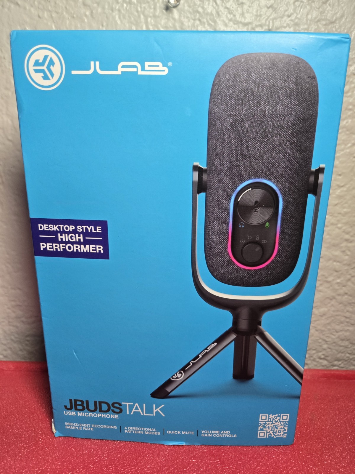 JLab Epic Talk Gaming, Podcasting & Streaming USB Microphone, Pro Recording, USB