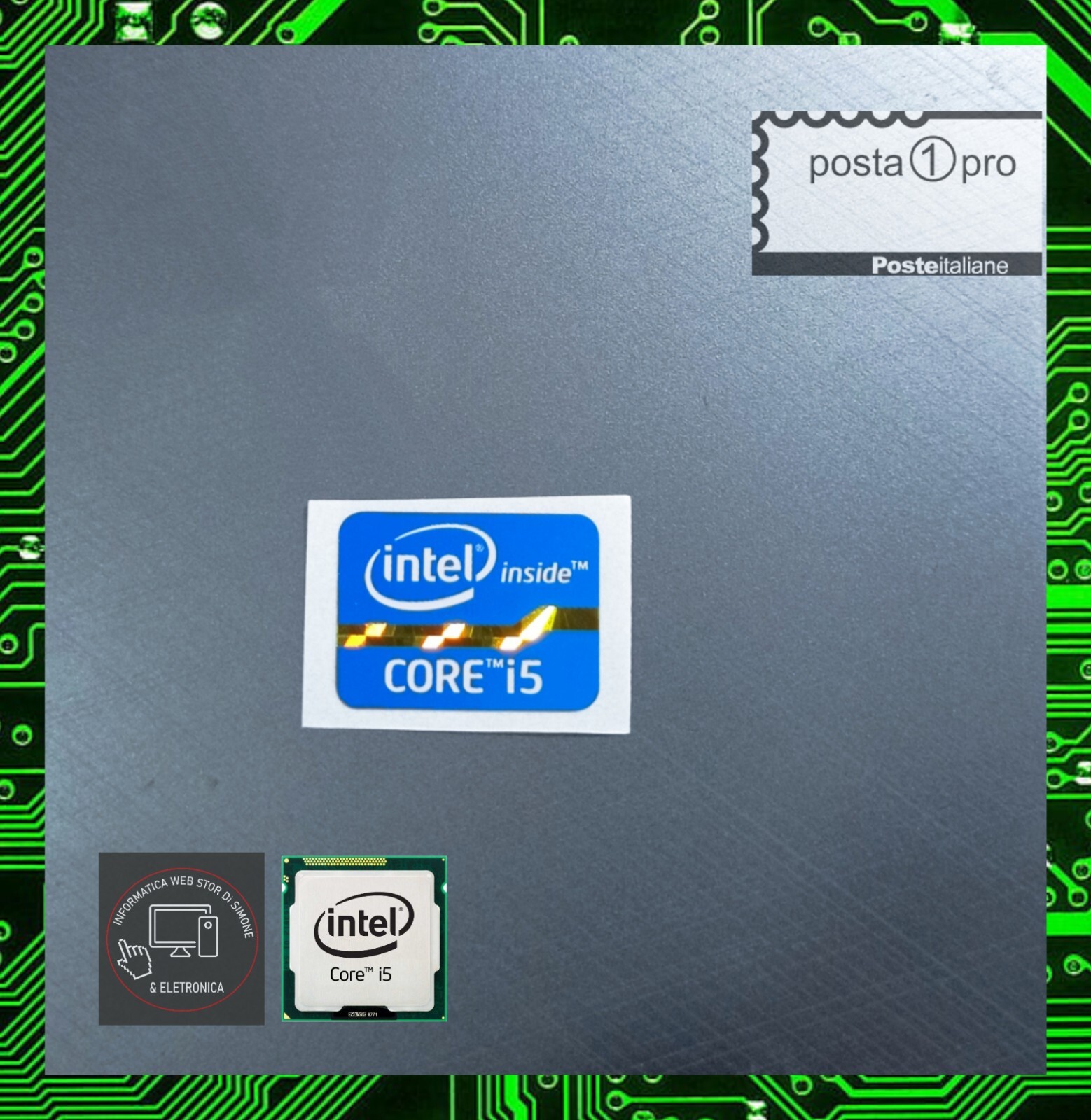 Intel Core Inside™ I5 Sticker 2 Piece Laptop Logo Sticker
