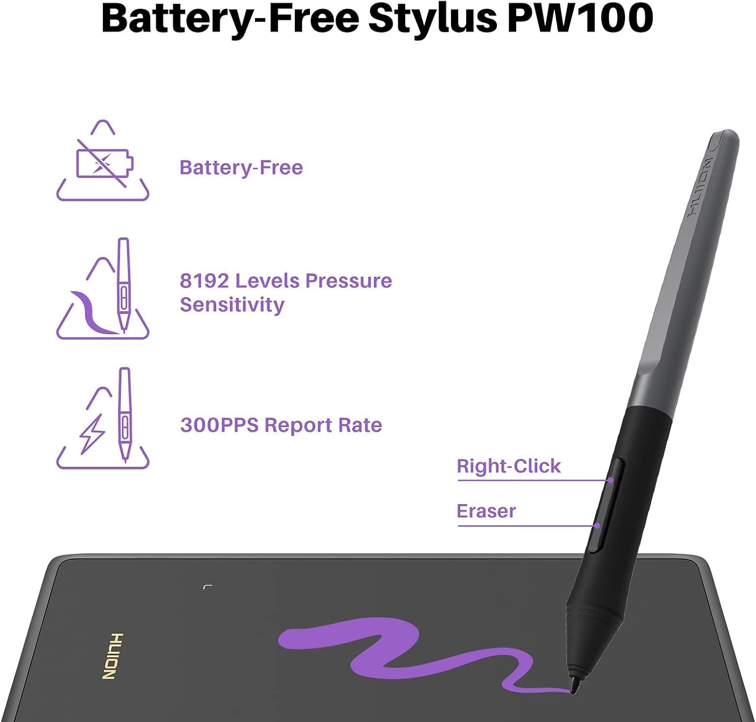Perfect 3 Inspiroy H420X Drawing Tablet & Pen Digital Art 4.17x2.6 in Open Box