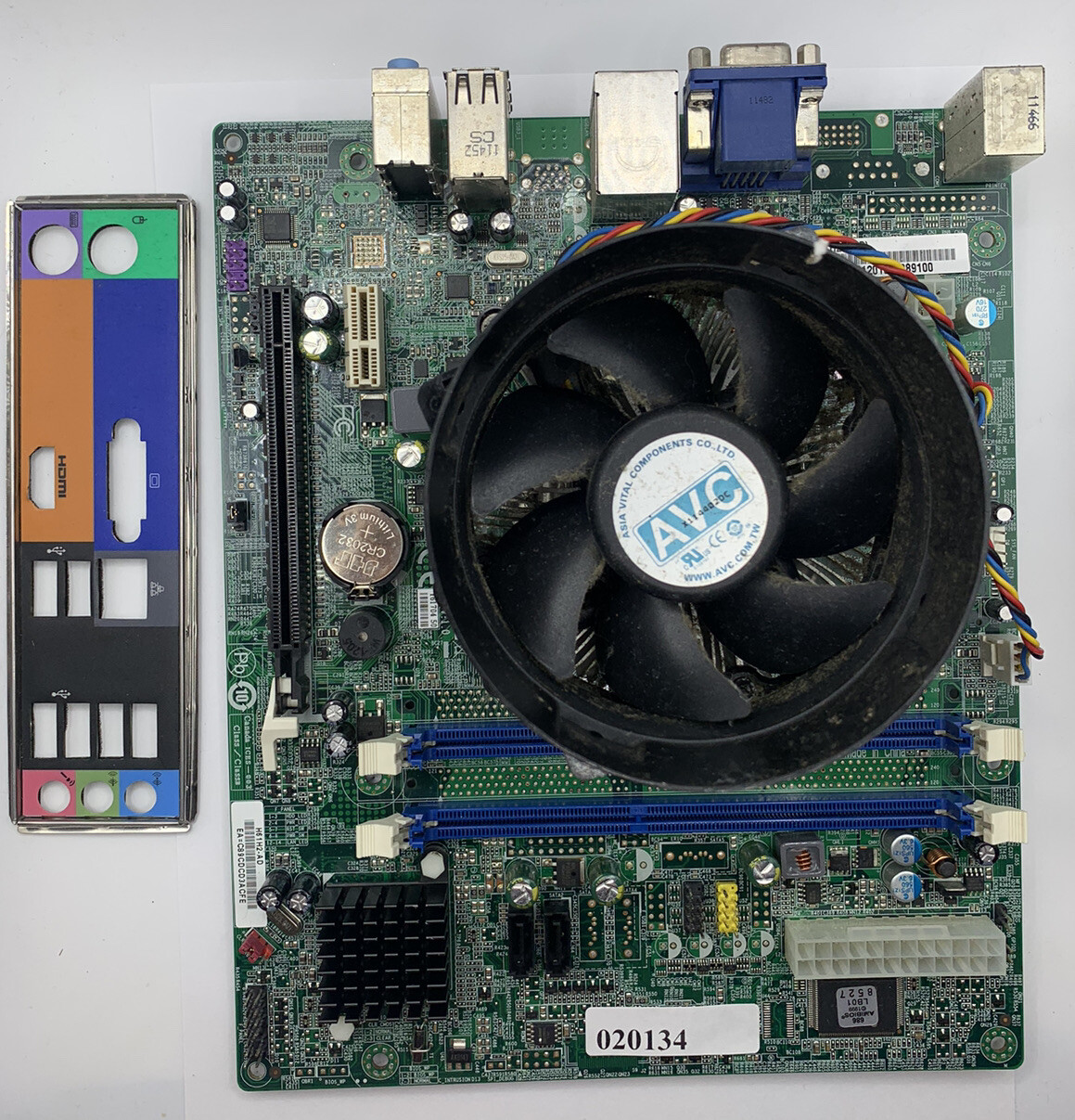 Acer Gateway SX2855 LGA 1155 DDR3 Desktop Motherboard H61H2-AD I/O Shield FAN