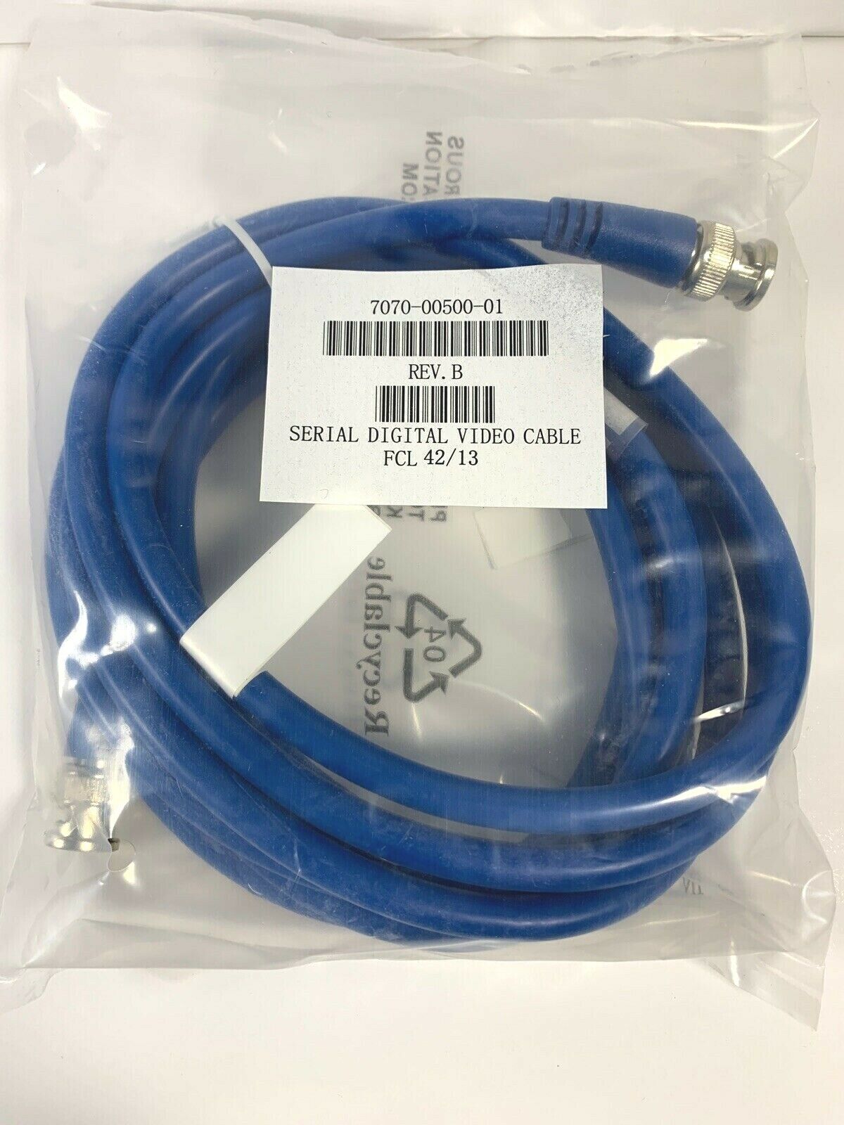 NEW Avid 0070-00500-01 Serial Digital Video Cable Blue 6' FCL 42/13
