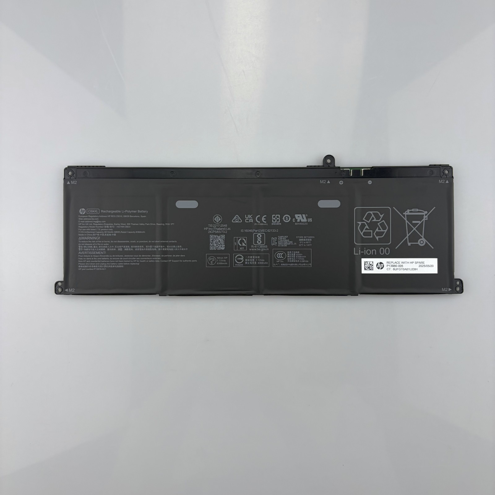 New Genuine CI04XL Battery for HP OmniBook X Flip 16 16-AR0000 AS0000NL AS0000NJ