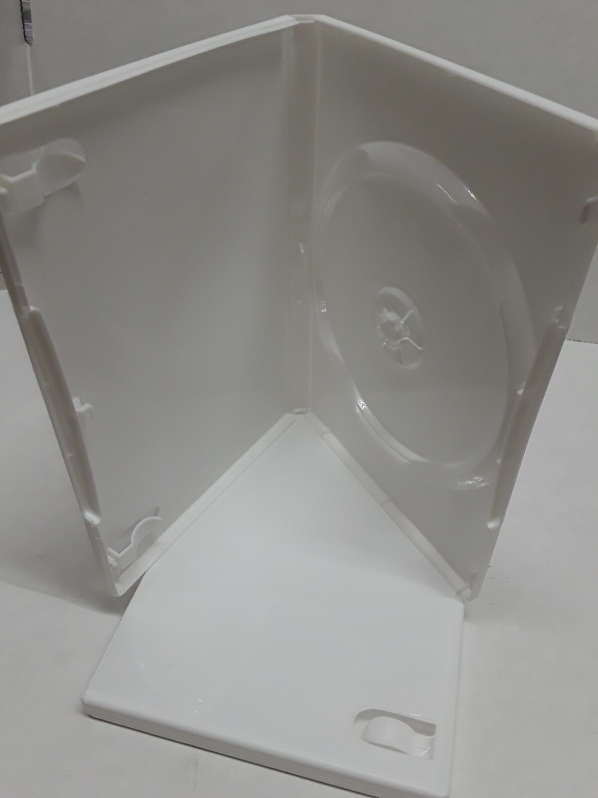 Premium Single 14mm-Standard White DVD Empty Media Cases White
