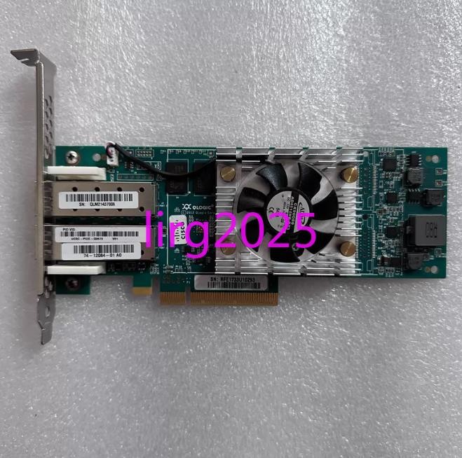 1pc used QLOGIC QLE2672-CSC 74-12084-01 AO Network Card