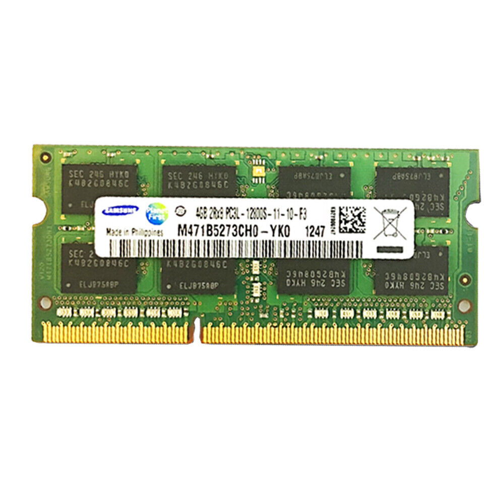 Samsung 32GB Kit (4x 8GB) 4GB DDR3L 1600MHz SODIMM Memory Laptop RAM 1.35V LOT