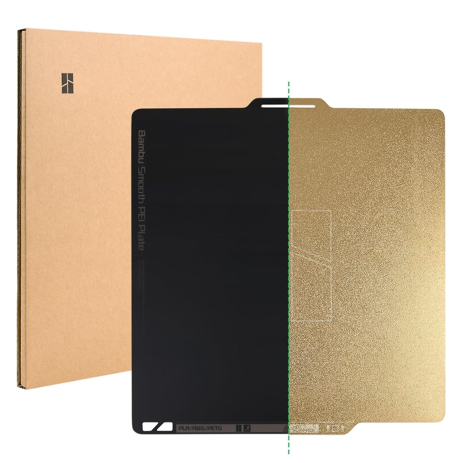 COMTREE Bamboo Original Dual-Sided Textured/Smooth PEI Build Plate for Bambu...