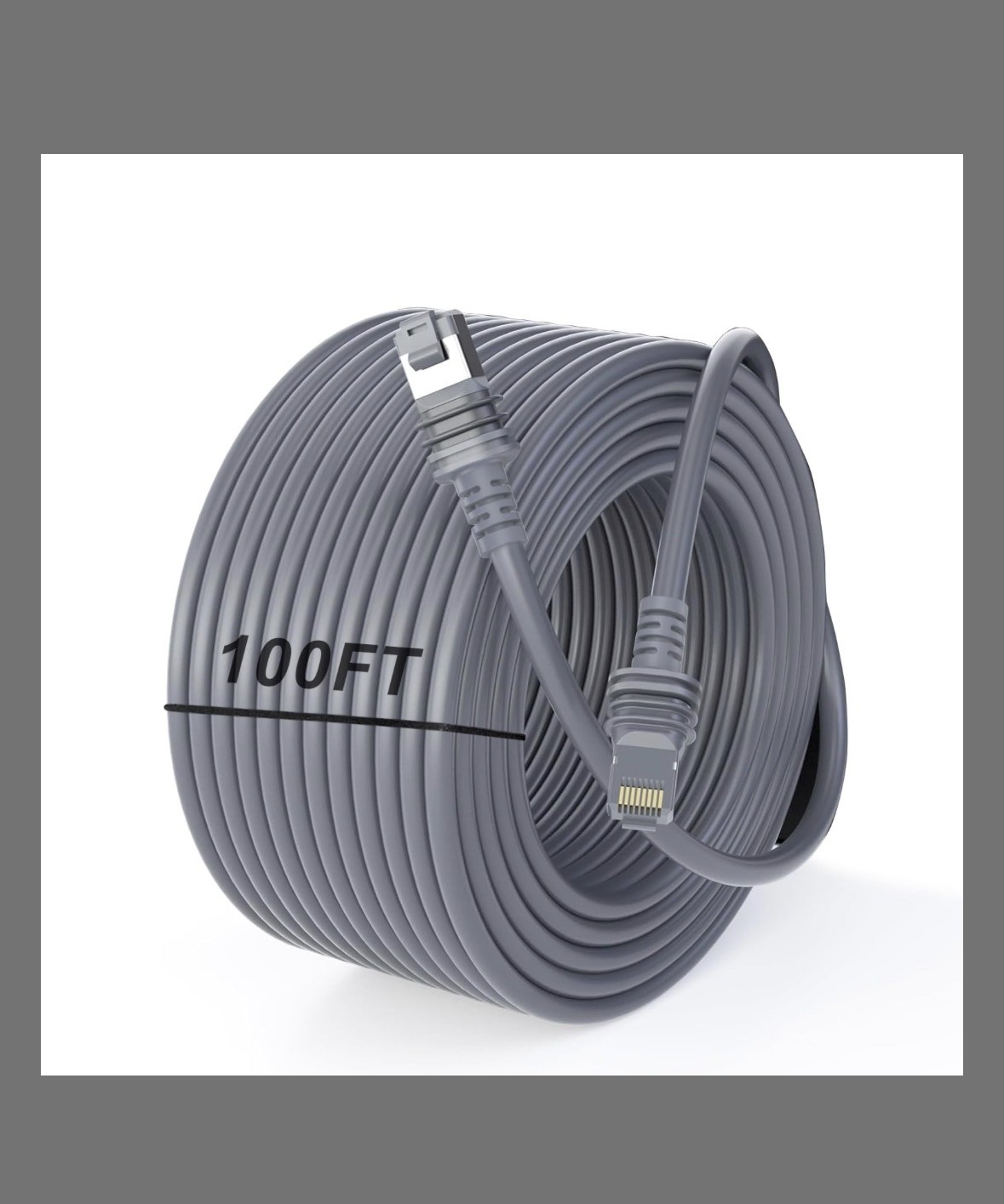 Starlink Cable, 100FT/30.5M Starlink Gen 3 Cable for Replacement Starlink Cable