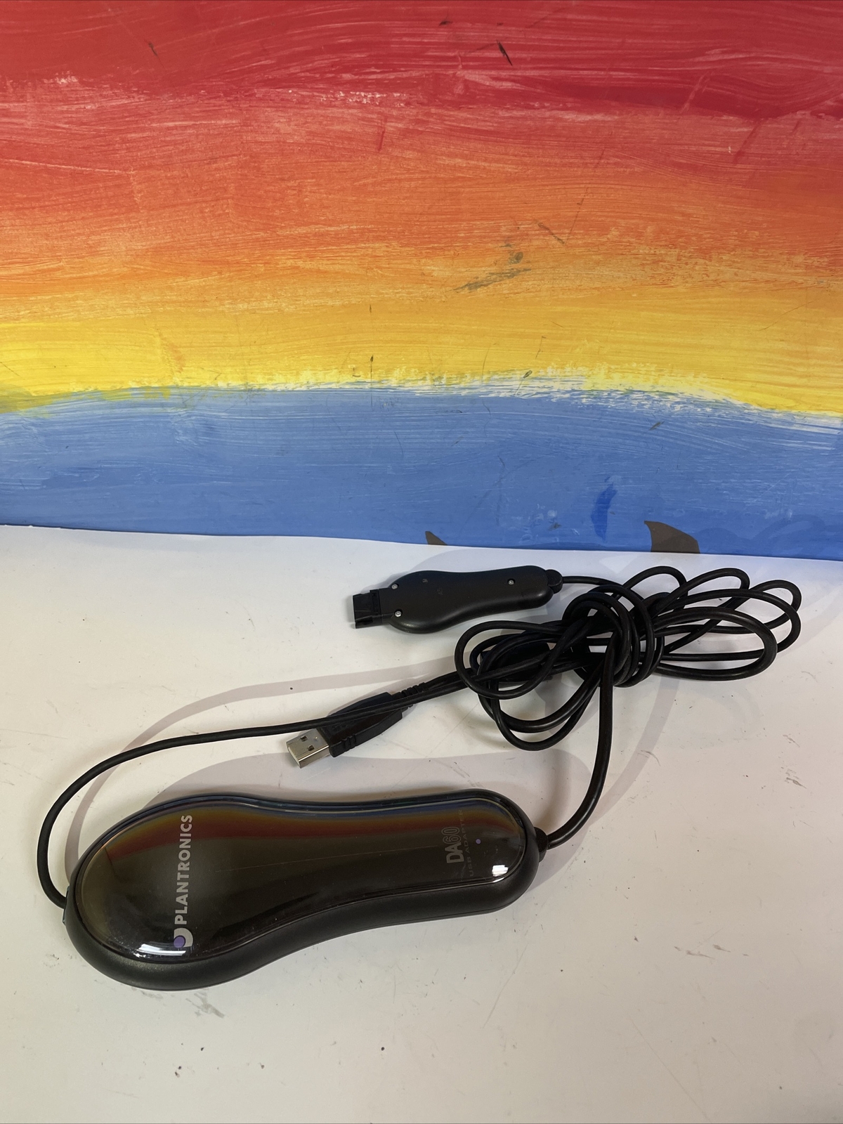 Plantronics DA60 USB Headset Adapter 63725-01 for HW series Headset to Computer