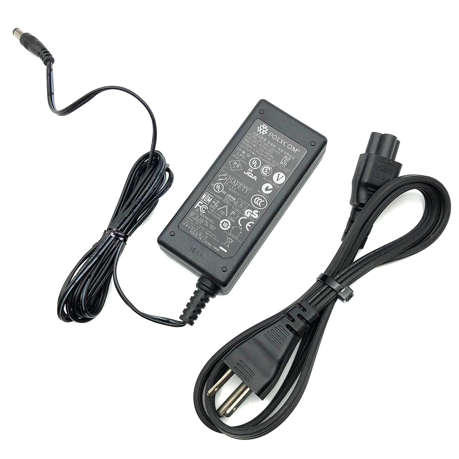 Genuine Polycom Switching AC Power Supply Adapter for Polycom IP600 IP601 IP650