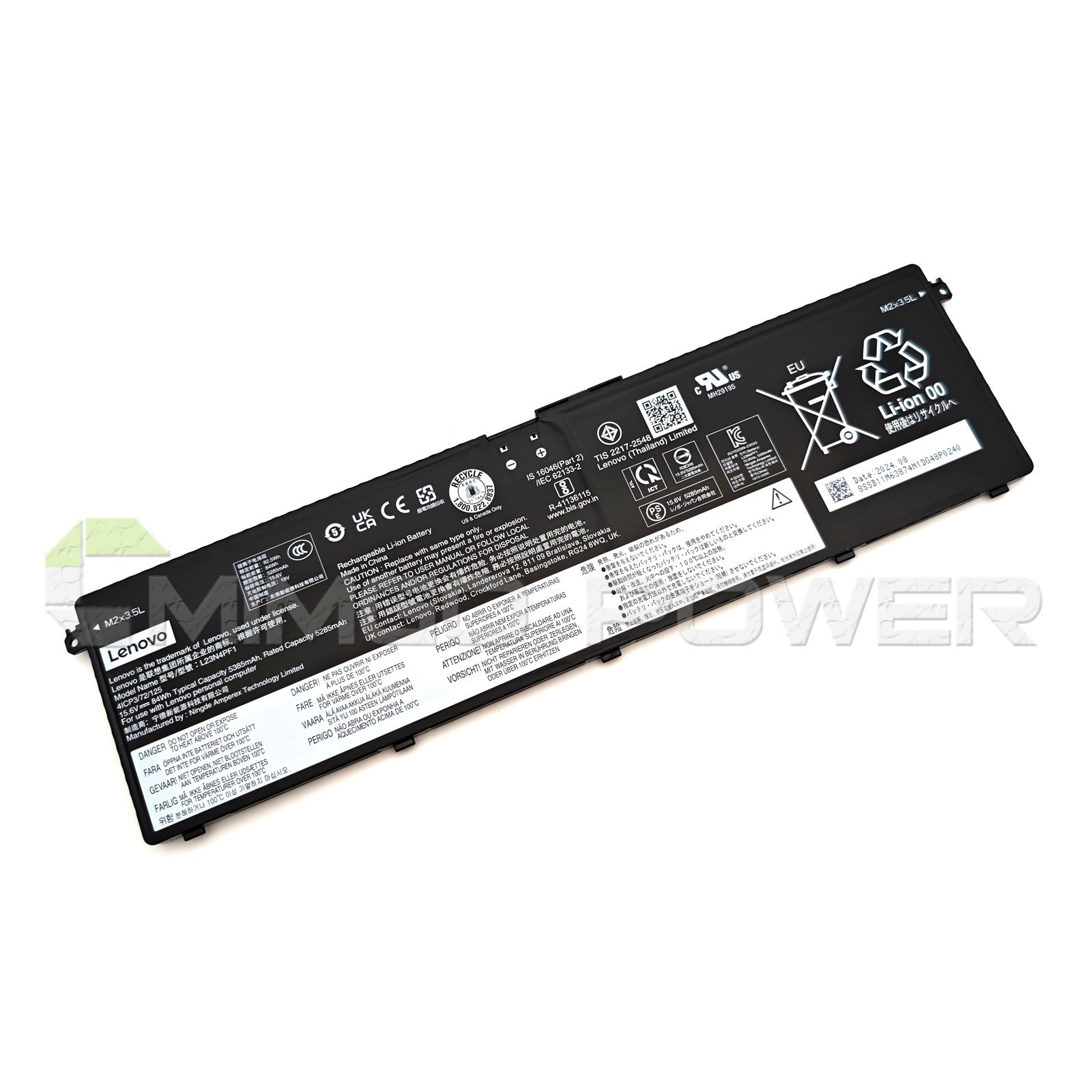 New Genuine L23N4PF1 L23M4PF1 Battery for Lenovo Yoga Pro 9-16IMH9 9-16IAH10