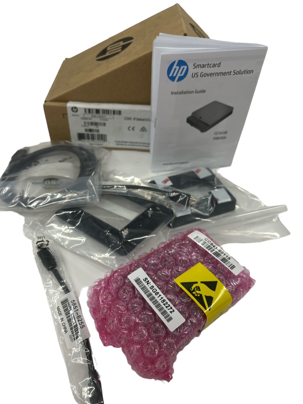 Brand New HP CC543B Smartcard Reader NIPRNet US Government Solution