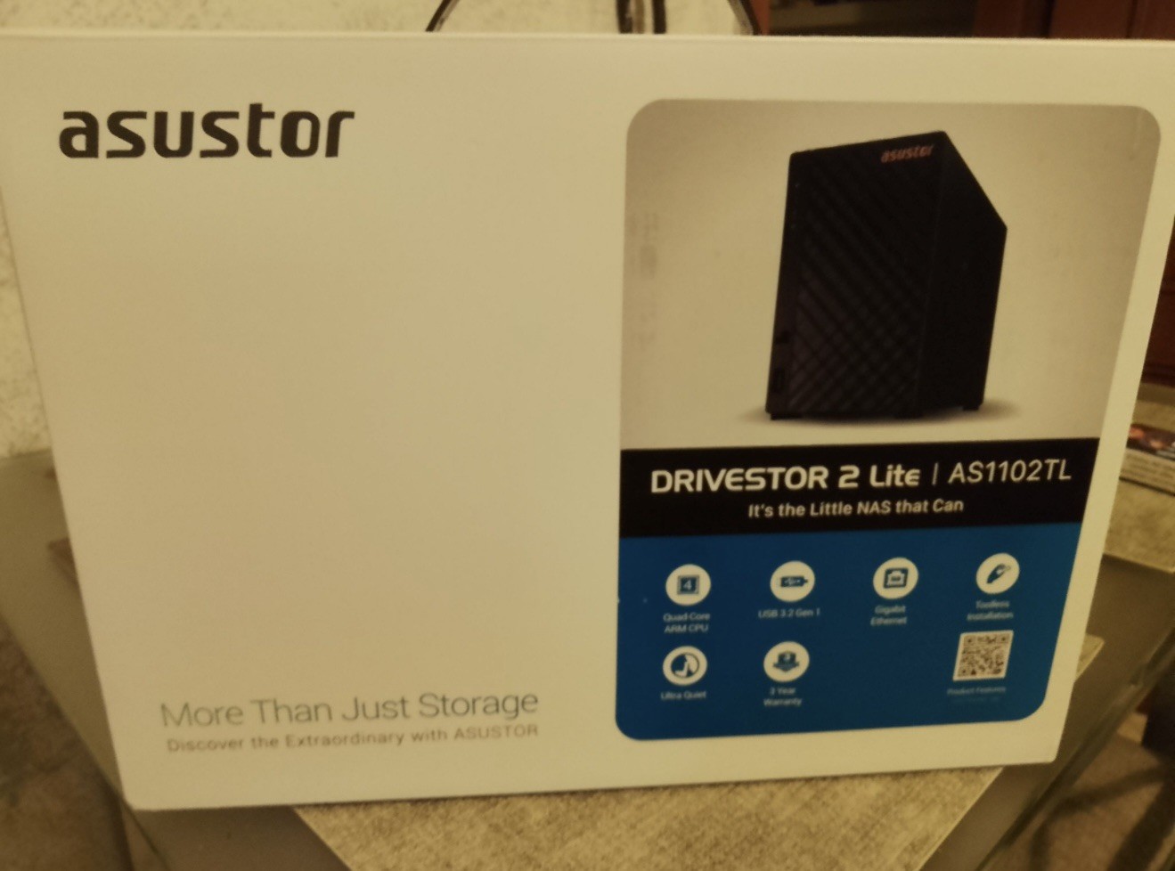 Asustor Drivestor 2 Lite AS1102TL 2-Bay Network Attached Storage NAS