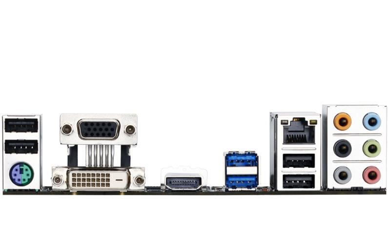 IO OEM   GIGABYTE GA-B85M-Game Plus Back plate  I/O