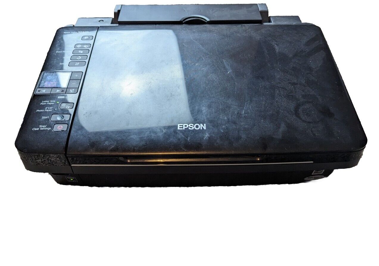 Epson Stylus NX420 All-in-One Inkjet Printer *Please Read Description*