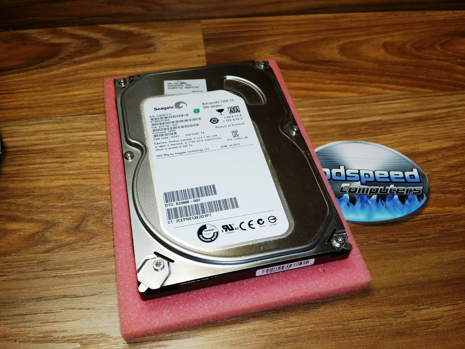 HP Pavilion p6-2128 - 500GB Hard Drive - Windows XP Home Edition