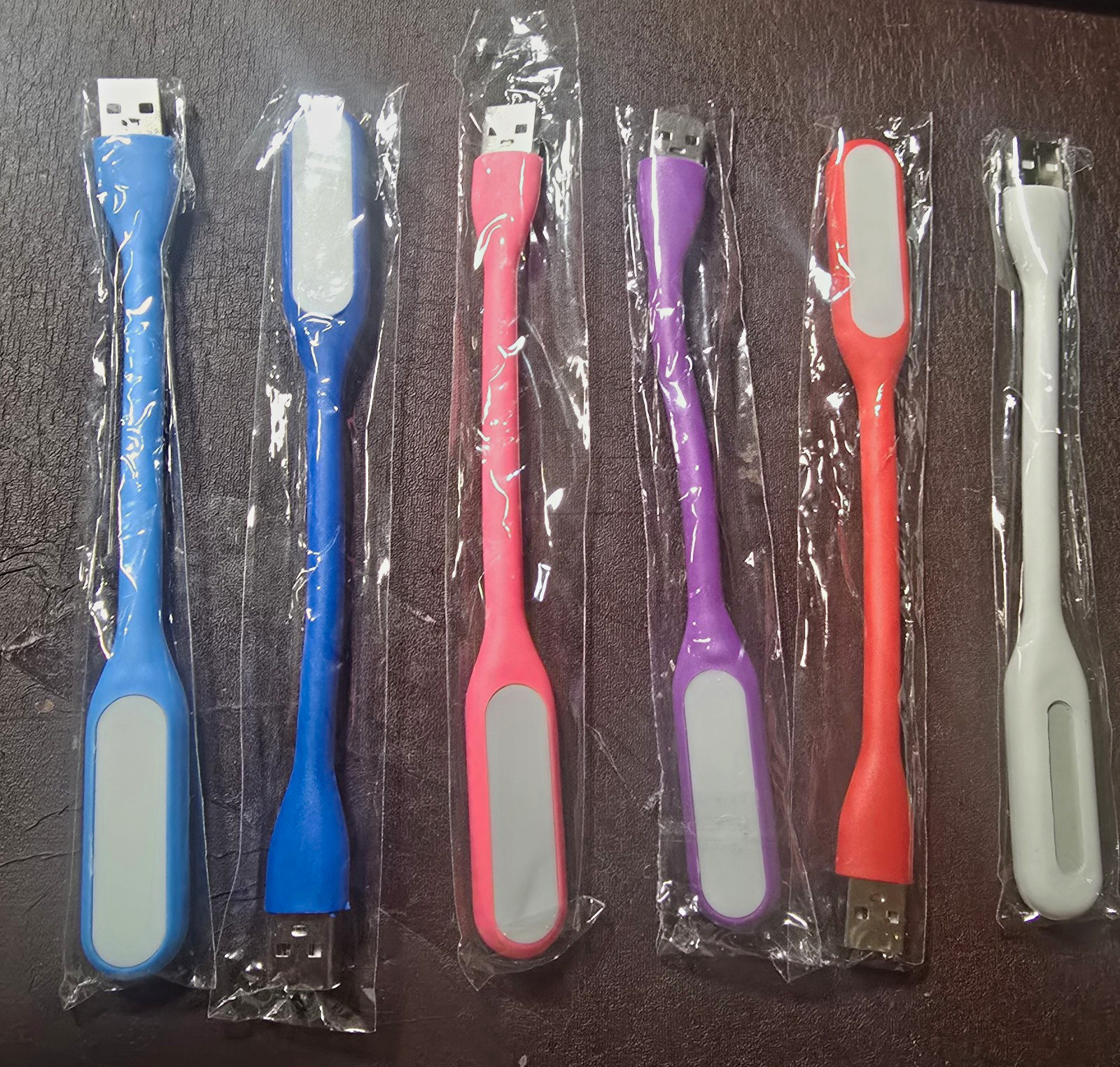 USB Mini LED Night Light Book Lamp Portable Bendable Reading Light
