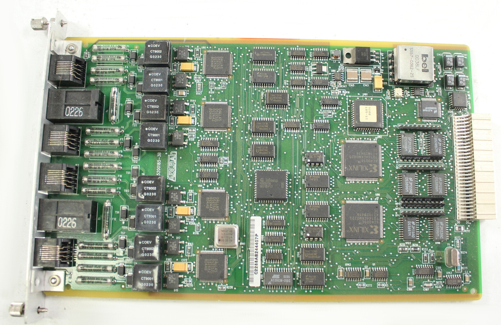 Adtran Atlas 800 Quad PRI 1200185L3 Network Module DACPKHLBAA