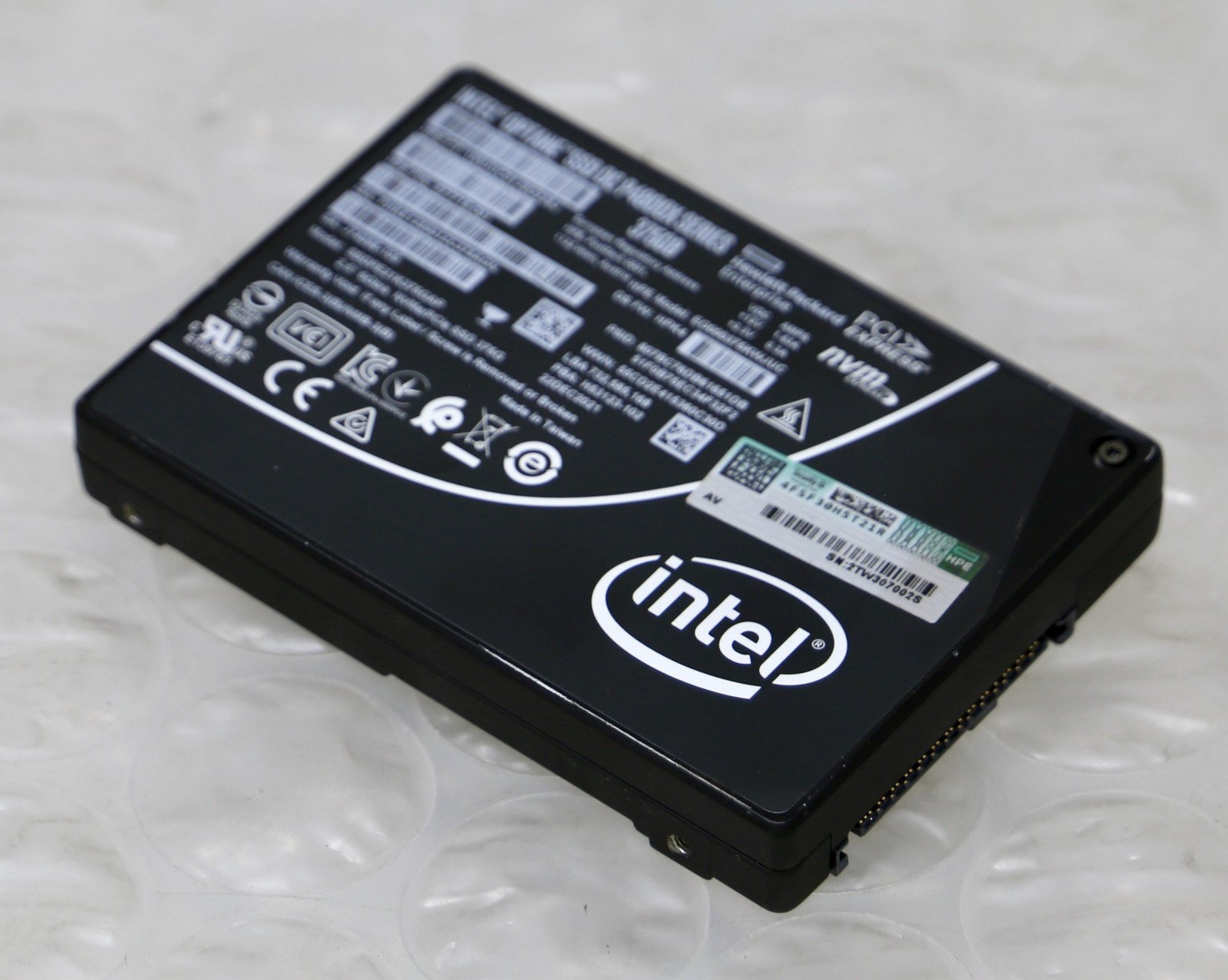 HPE SSDPE21K375GAP - Intel Optane P4800X Series 375GB 2.5" NVMe SSD (877718-001)