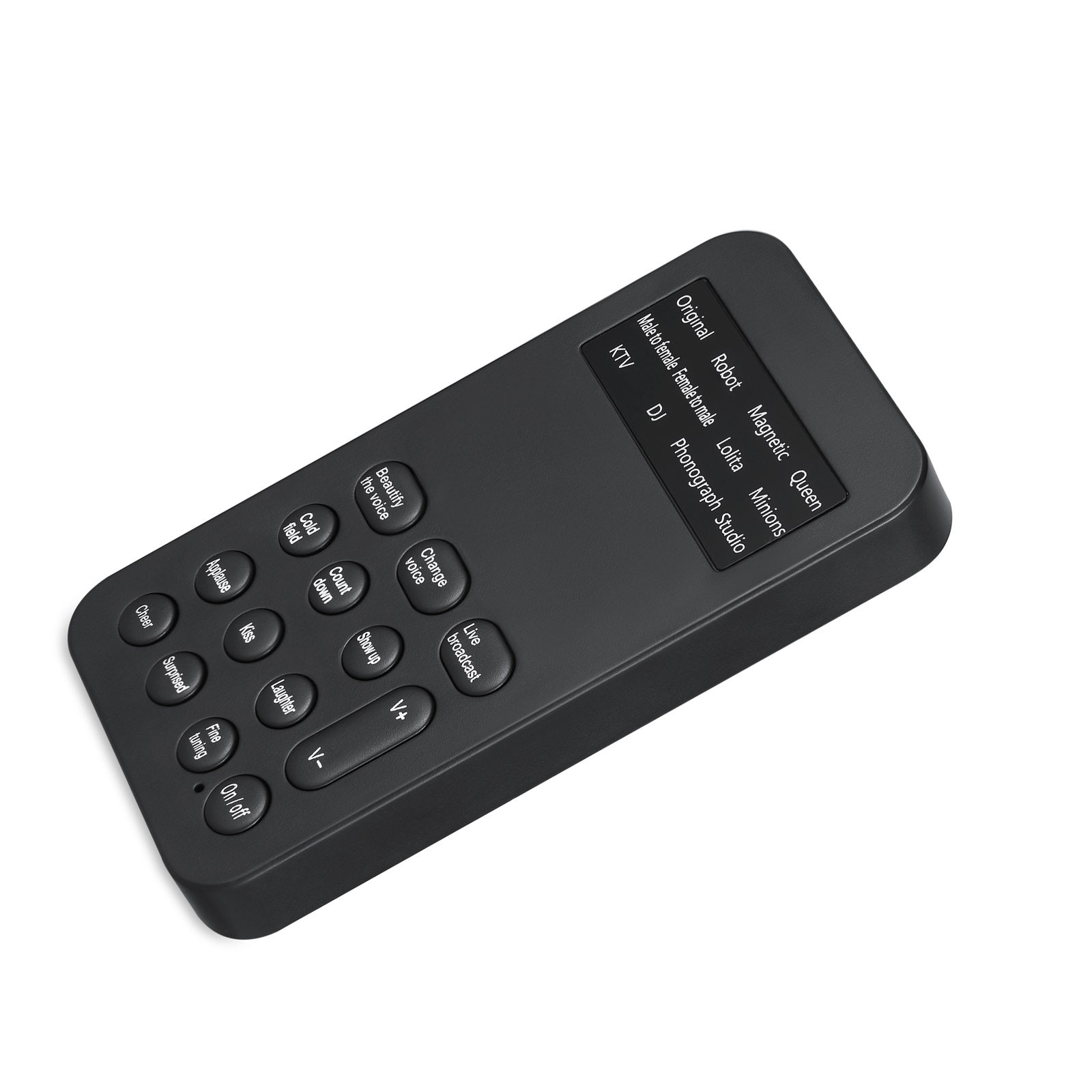 Ghostface Voice Changer Handheld Microphone Voice Changer Portable Mini Voice6w