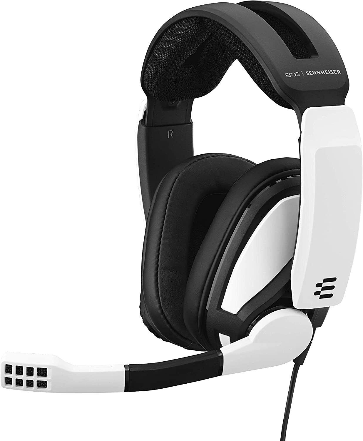 EPOS I Sennheiser GSP 301 Gaming Headset and Noise-Cancelling Mic (White)