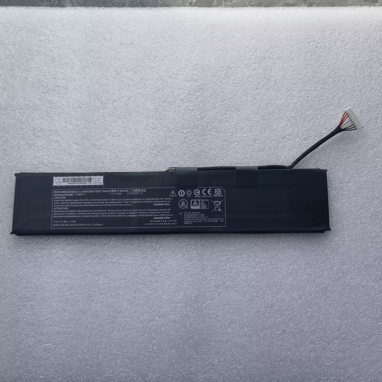 Genuine L140BAT-2 Battery Gigabyte RC14 U4 Thunderobot 911 MixBook Air System 76