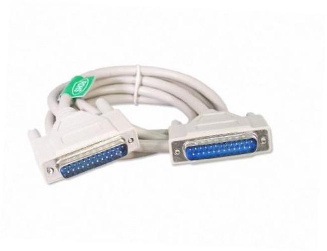Your Cable Store 6 Foot DB25 25 Pin Serial Port Cable Male/Male RS232 006 Ft