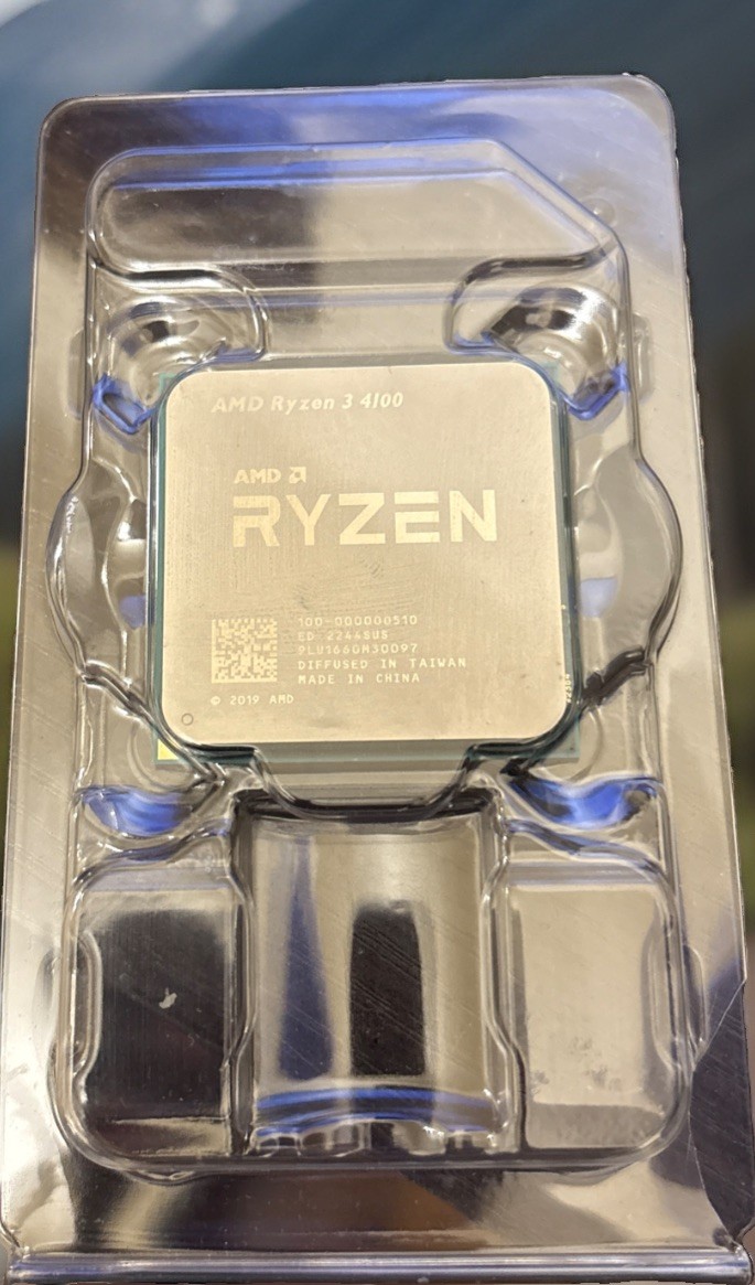 AMD Ryzen 3 4100 Quad-Core Desktop CPU Processor 65W AM4 Socket 4GHz 100% Works