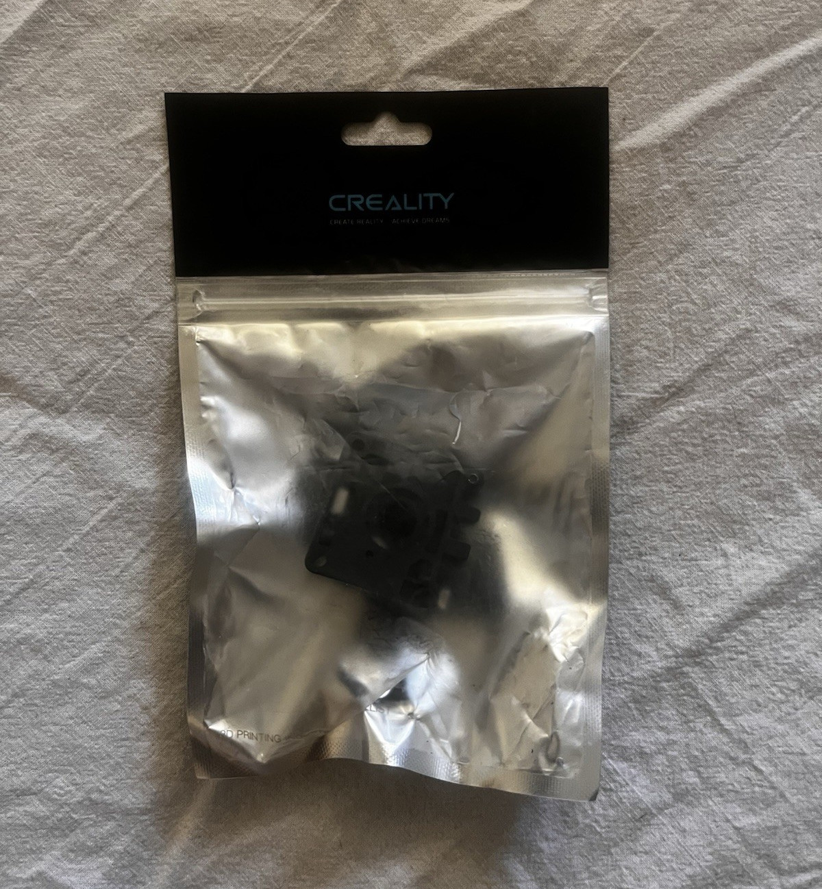 Creality 3D Printer Part Replacement Component - Black